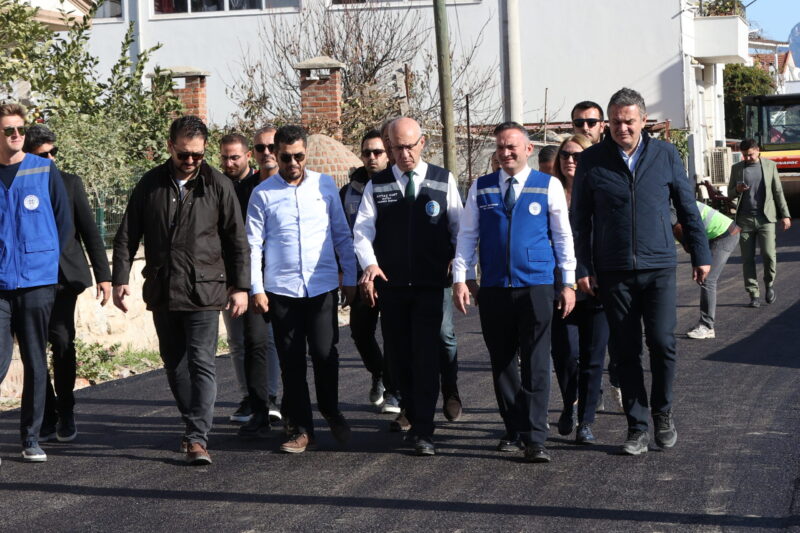 Datça’da Yollar Yenileniyor, Ulaşım Konforu Artıyor