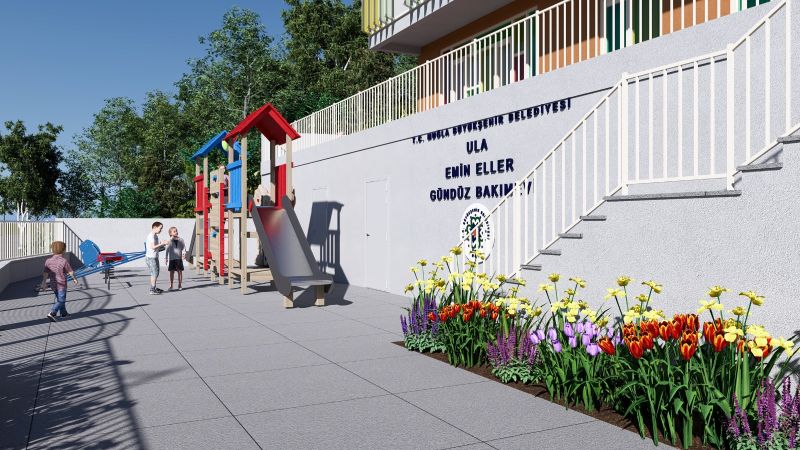 Büyükşehir’den Ula’ya Gündüz Bakımevi Geliyor