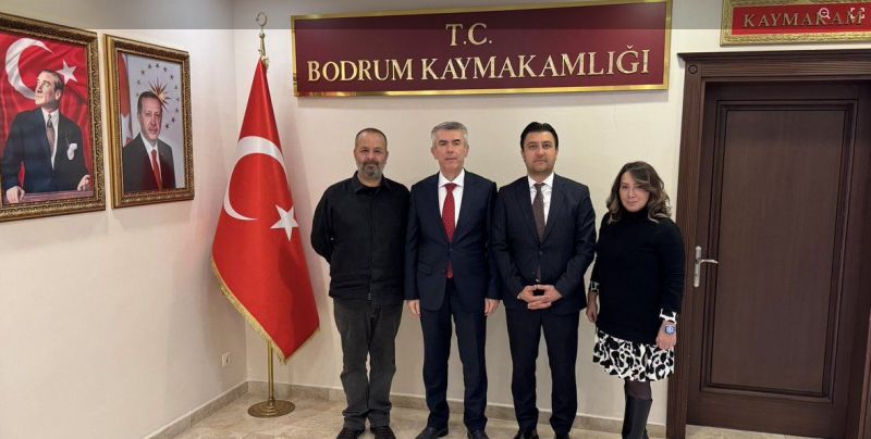 Karya O.S.K’den, Kaymakam Ali Sırmalı’ya Ziyaret