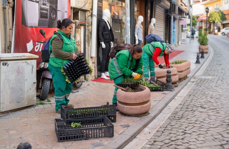 Milas Belediyesi’nden Kent Estetiği için Yoğun Çalışmalar