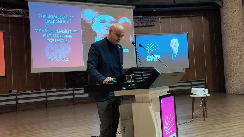 CHP Bodrum’dan Mahalle Temsilcilerine Teşekkür