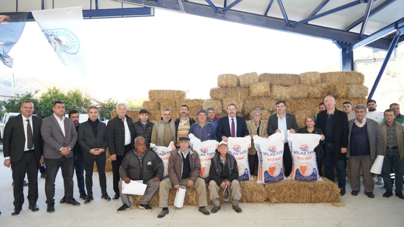 Milas Belediyesi Üreticilere Yönelik Desteklerini Sürdürüyor