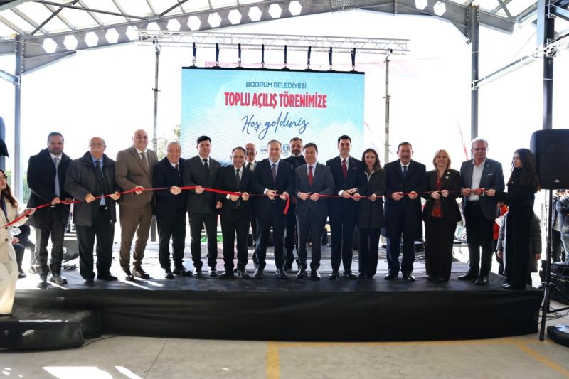 Üç Projenin Toplu Açılış Töreni Yapıldı