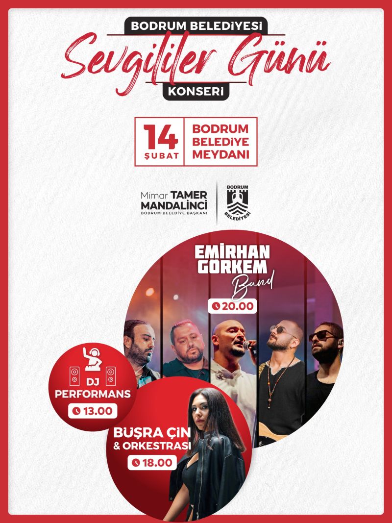 Bodrum Belediyesi Sevgililer Günü Etkinliği