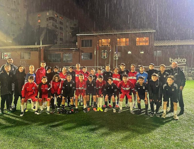 Ortakent Yahşi U12 Takımı Beşiktaş Futbol Akademisi ile Karşılaştı