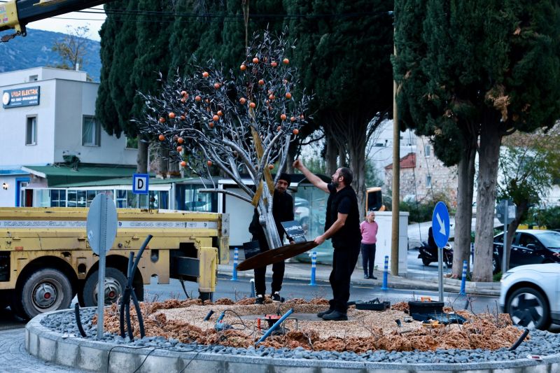 Mükebi’de Kavşak Düzenleme Çalışması Tamamlandı