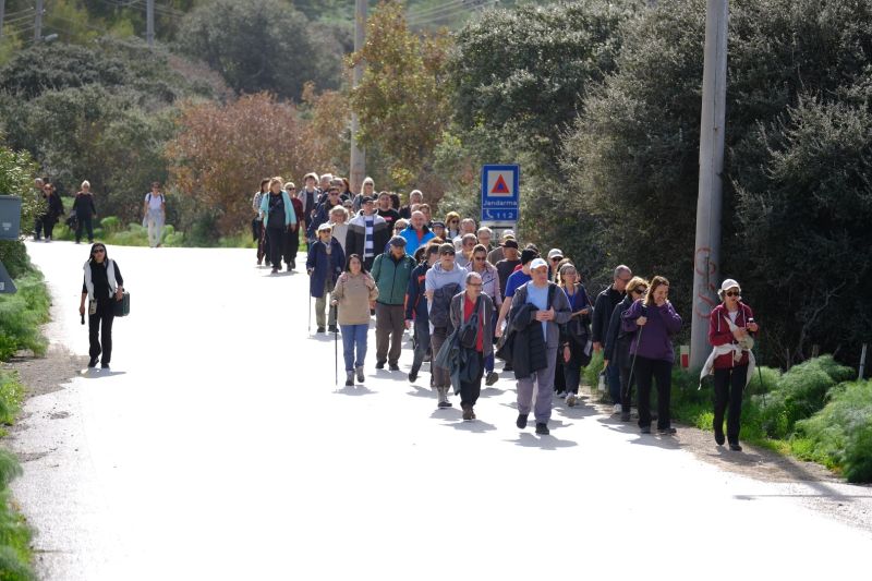 Yılın İlk Kültür ve Doğa Yürüyüşü Myndos Antik Kenti’nde Gerçekleşti