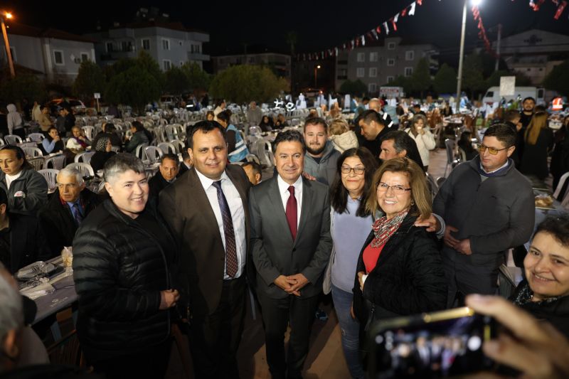 Dalaman’da Kadir Gecesi’nde Binlerce Vatandaş Aynı Sofrada Buluştu