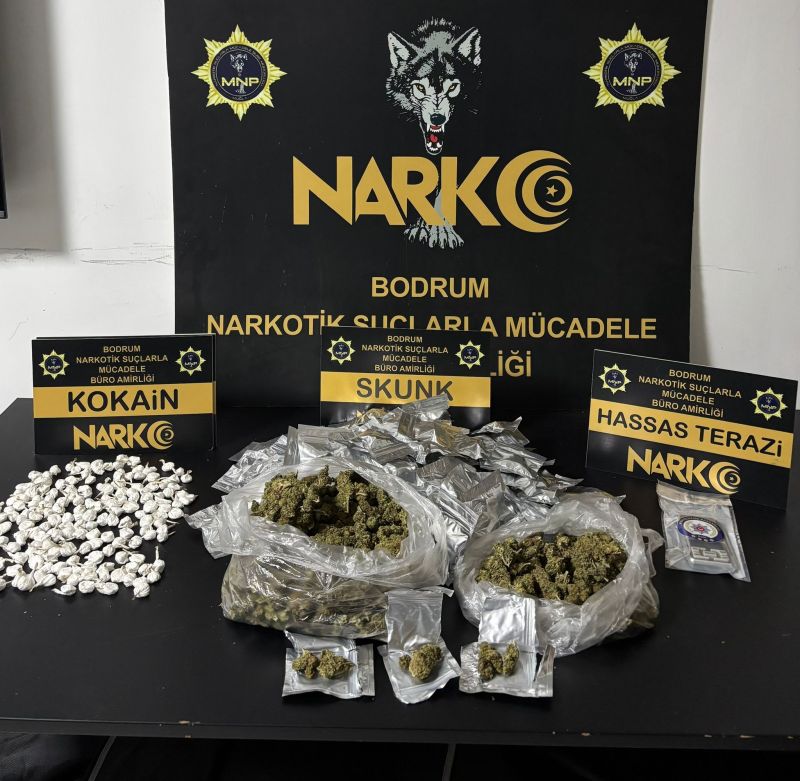 Bodrum’da Uyuşturucu Operasyonunda 3 Kişi Yakalandı