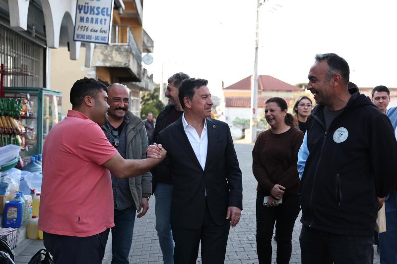 Başkan Aras Bafa’da Halkla Buluştu