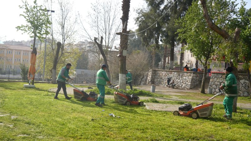 Milas Genelinde Bakım ve Budama Çalışmaları Devam Ediyor