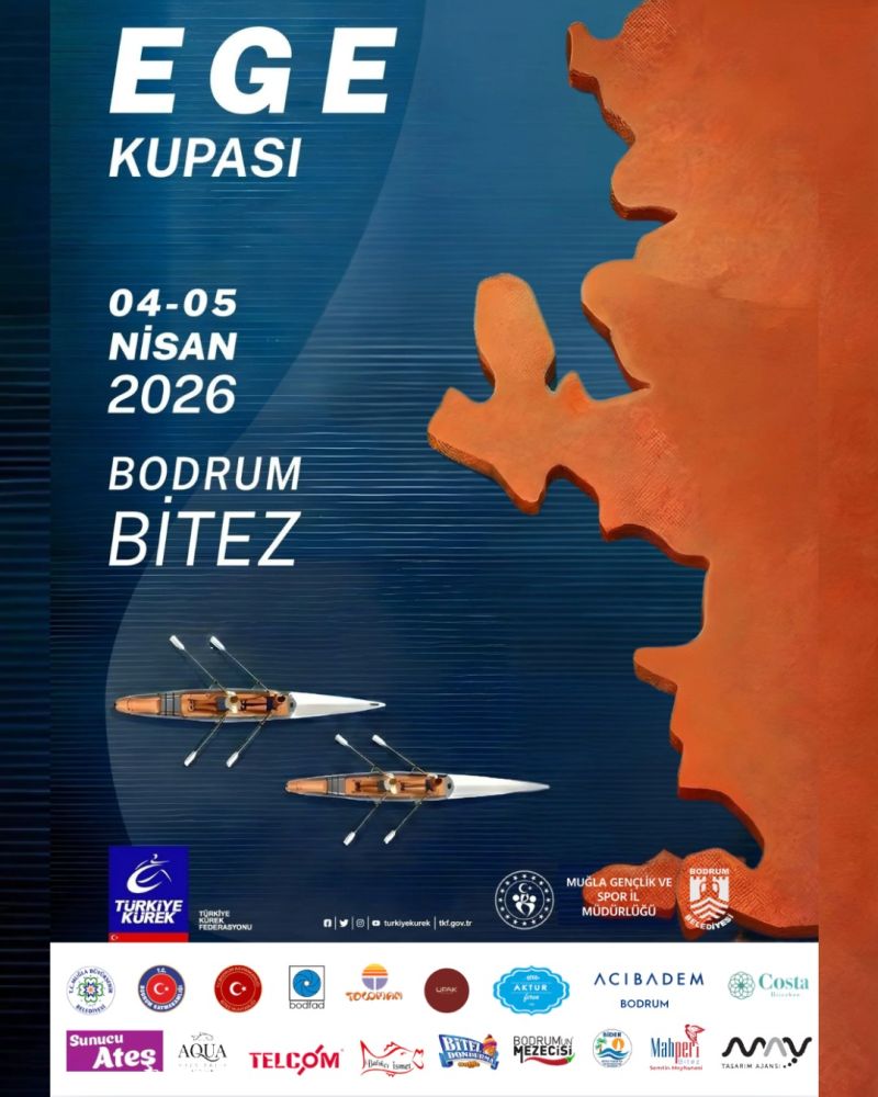 Ege Bölgesi Kürek Yarışları Kupası Bitez Sahili’nde Düzenleniyor