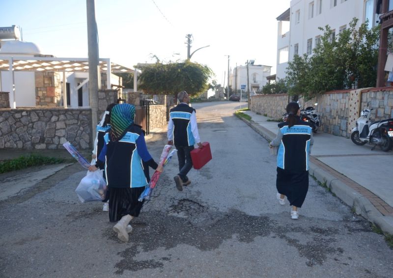 Bodrum Belediyesi Minik Yüzleri Güldürdü