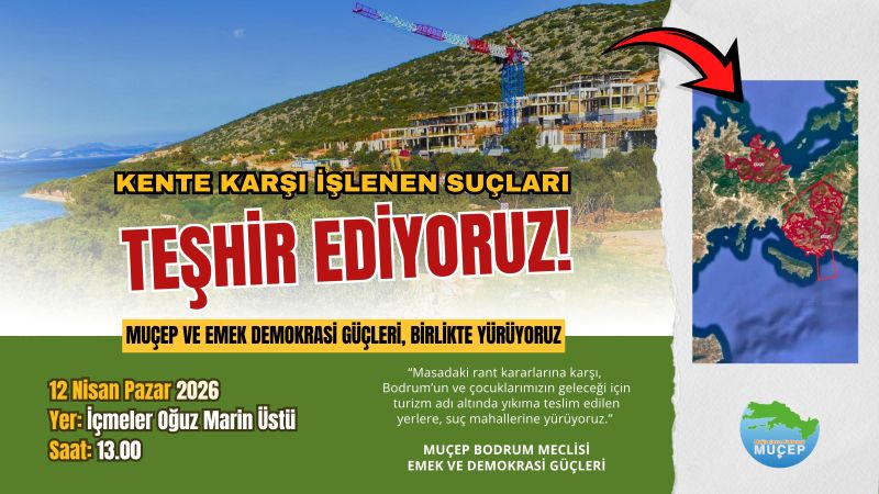 Bodrum’da Doğa İçin Yürüyecekler