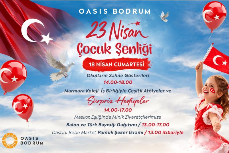 Geleneksel Oasis 23 Nisan Çocuk Şenliği