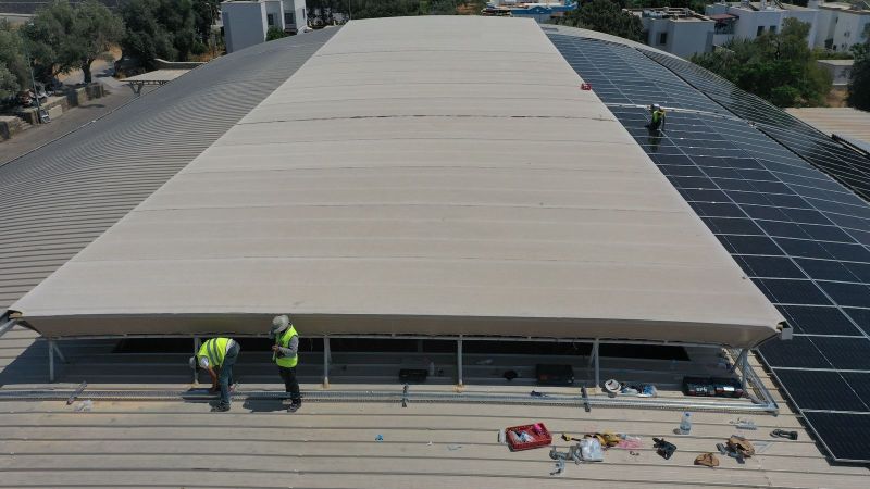 Bitez Pazar Yeri GES Projesinde Enerji Verimliliği Artıyor