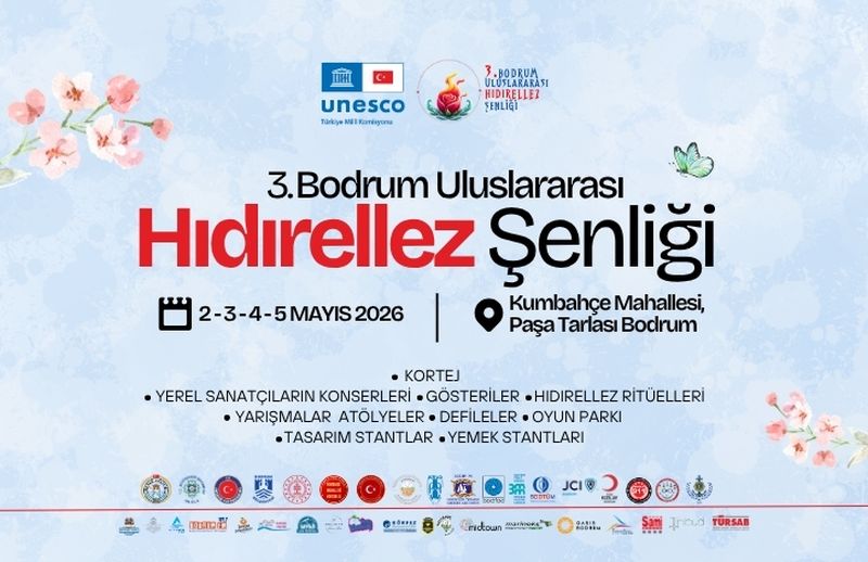 Bodrum’da Hıdırellez Coşkusu 4 Gün Boyunca Yaşanacak