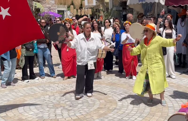 3. Bodrum Hıdırellez Şenliği Renkli Görüntüler ile Başladı