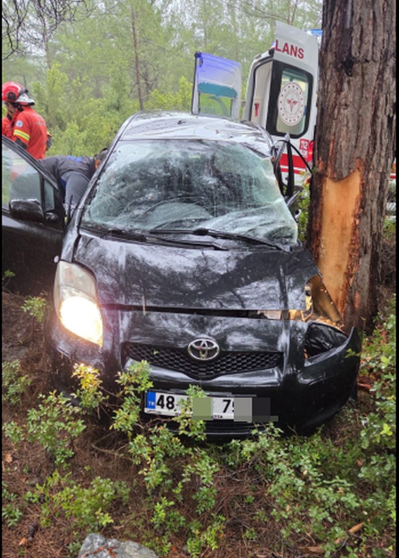 Bodrum’da Yağış Kazaya Sebep Oldu