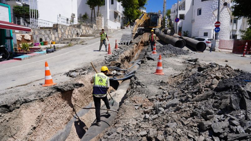 MUSKİ, Gümbet Esnafının Korkularına 10 Günde Son Verdi