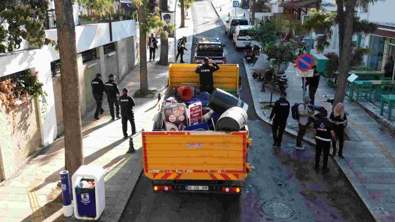 Bodrum Belediyesi Ortak Alanlar için Harekete Geçti
