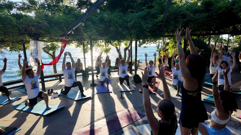 Bodrum’da 12. Uluslararası Yoga Günü