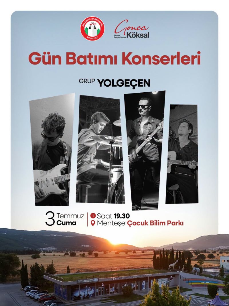Menteşe Belediyesi Gün Batımı Konserleri Başlıyor