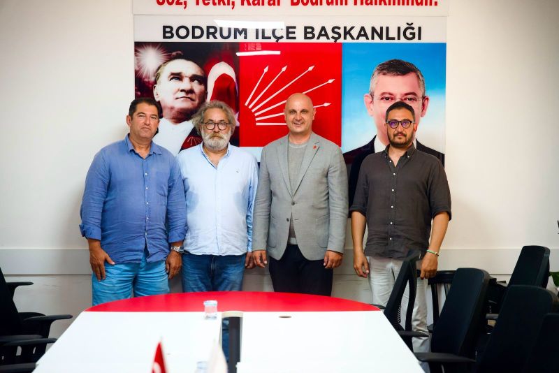 Osman Köseoğlu’ndan CHP Bodrum İlçe Başkanı Tuna Işın’a Ziyaret