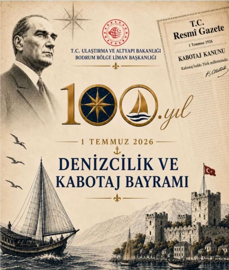 Kabotaj Bayramı Bodrum’da Coşkuyla Kutlanacak