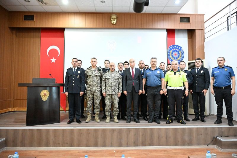 Muğla İl Emniyet Müdürlüğünde Rütbe Terfi Töreni Gerçekleştirildi