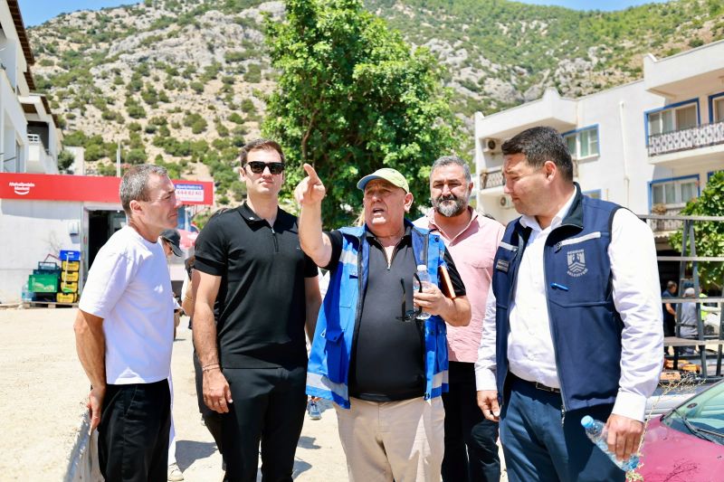 Başkan Mandalinci, Saha Ziyaretlerini Sürdürüyor