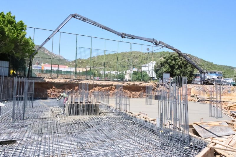Çırkan Mahallesi’nde Halk Evi ve Fırın Projesinde Temel Atıldı