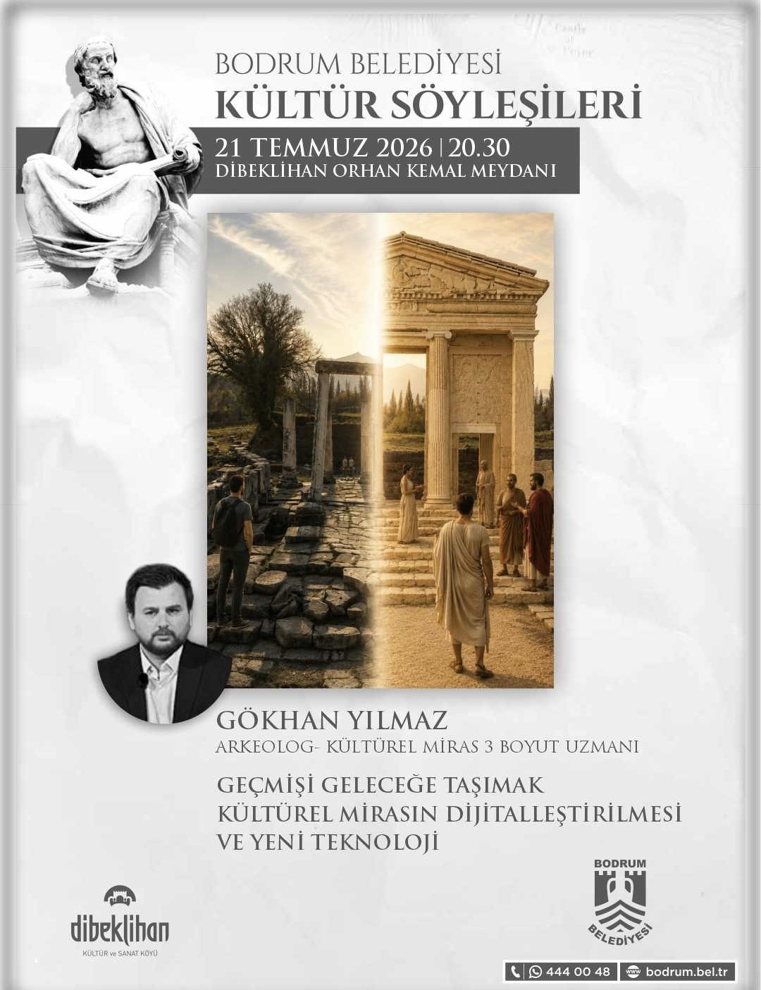 Bodrum’da Kültür Söyleşileri Devam Ediyor