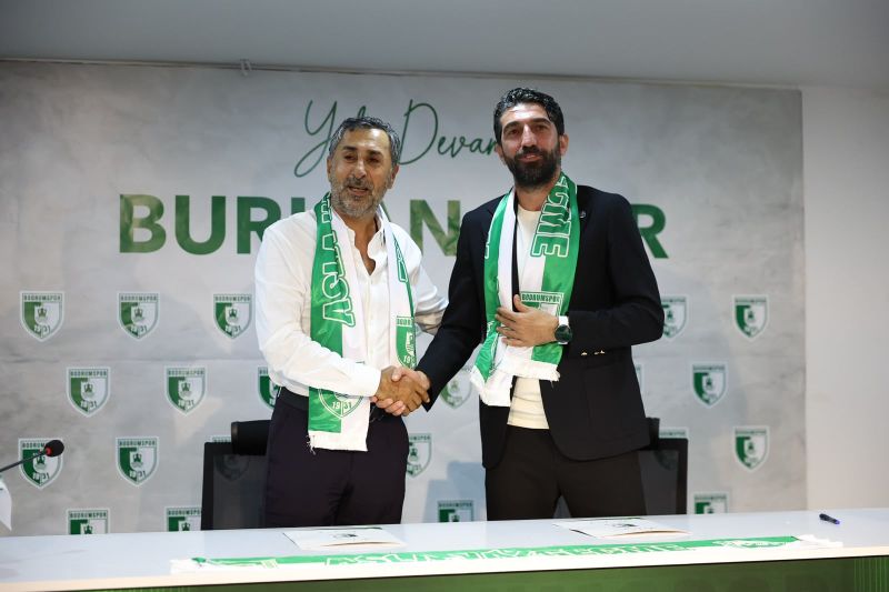 Bodrum FK,  Burhan Eşer ile yola devam kararı aldı…