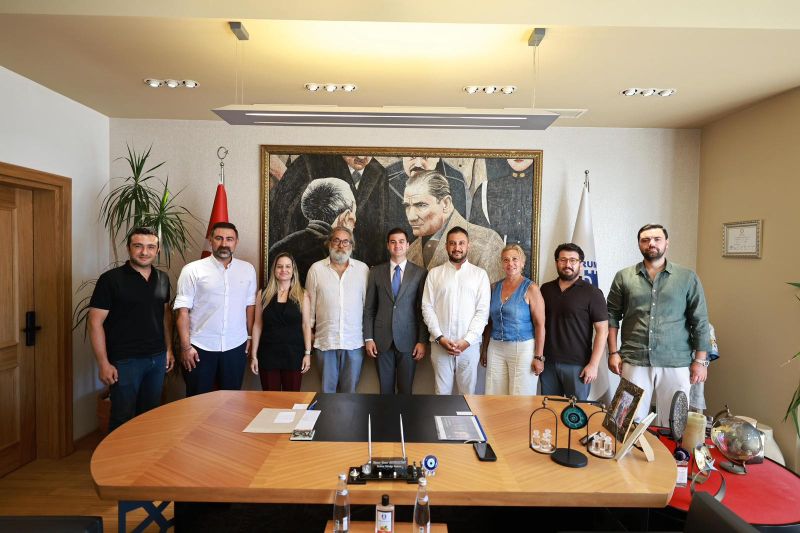 Bodrum Kent Konseyi’nden Başkan Tamer Mandalinci’ye Ziyaret