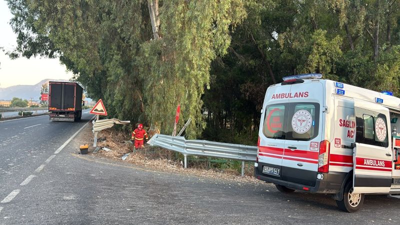 Tek Taraflı Kazada 1 Kişi hayatını Kaybetti