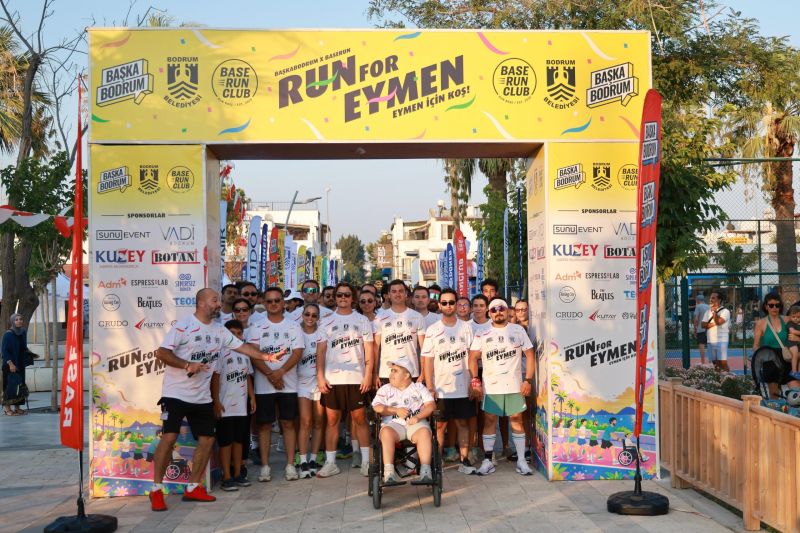 Eymen İçin Bodrum Tek Yürek: Turgutreis’te Dayanışma Buluşması