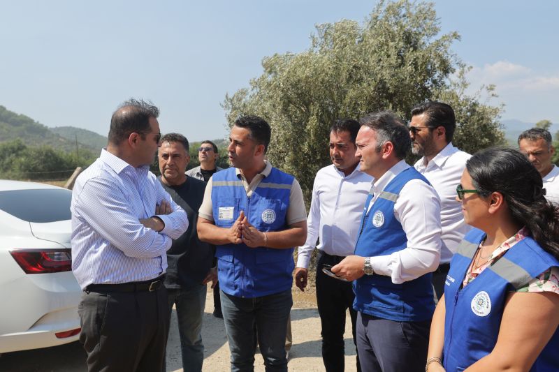 Milas ve Yatağan’daki Yatırımları Yerinde İnceledi
