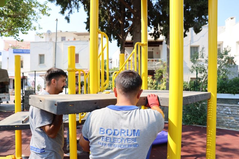 Üçkuyular Parkı Yenilendi