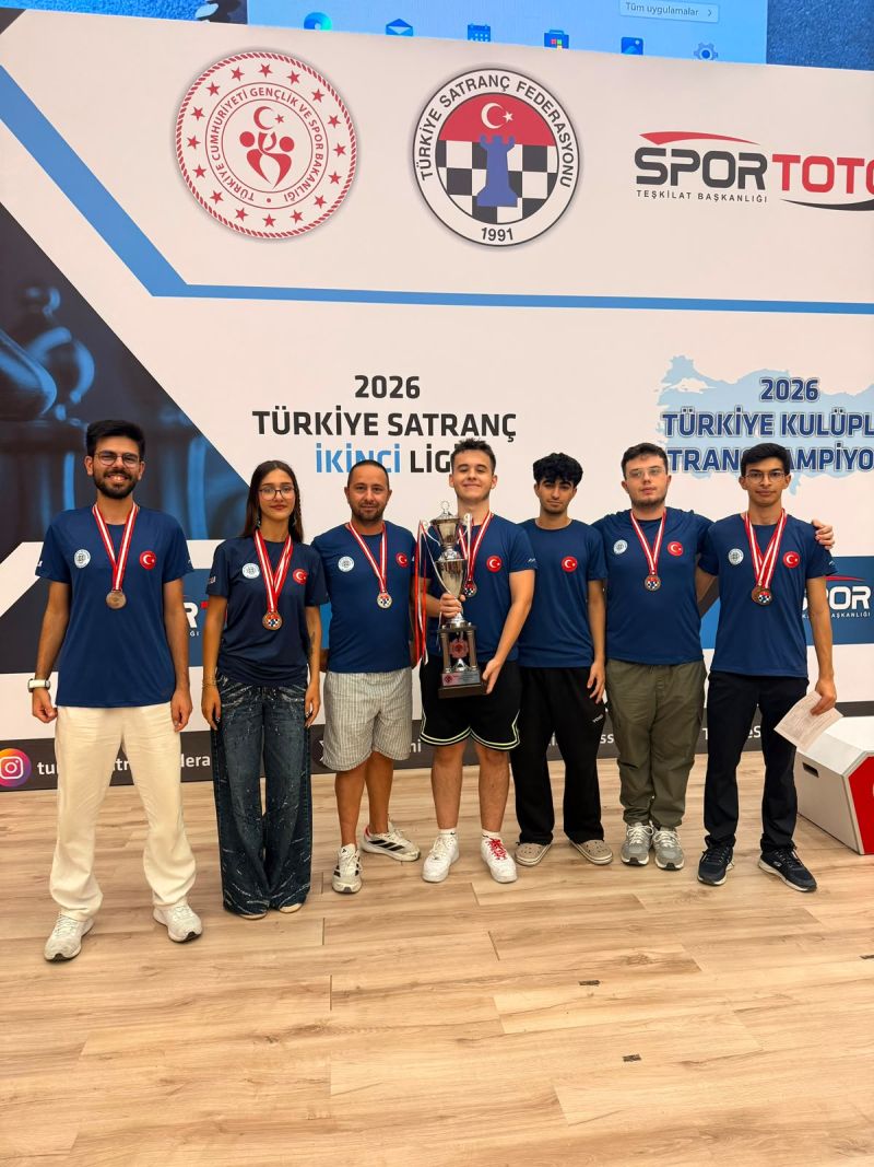 Büyükşehir Satranç Takımı Birinci Lige Yükseldi