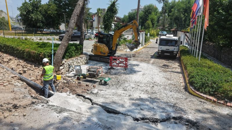 MUSKİ, İçmeler’de 35 Yıllık Kanalizasyon Hattını Yeniliyor