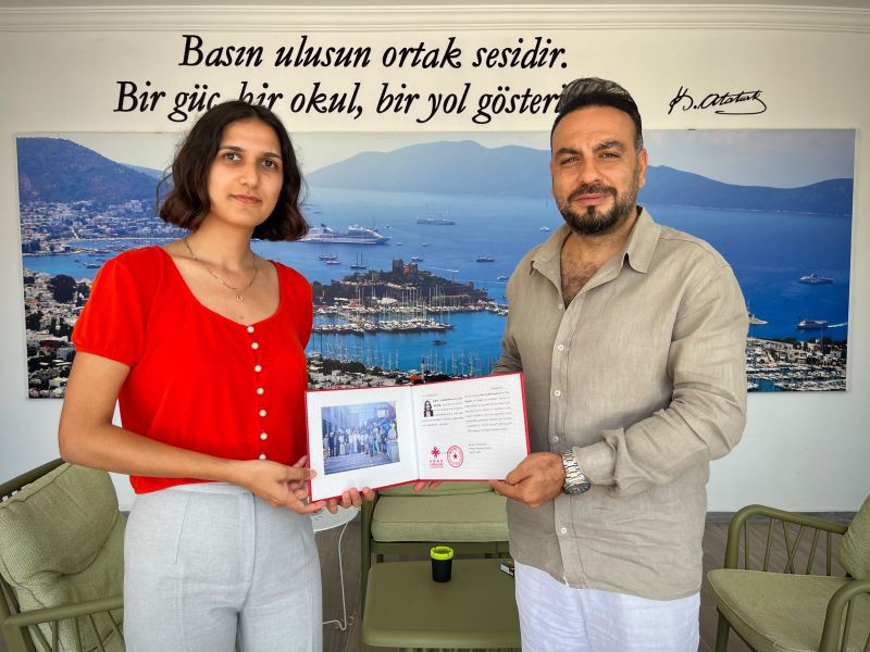 Bodrum Gazeteciler Cemiyeti Çin’de temsil edildi