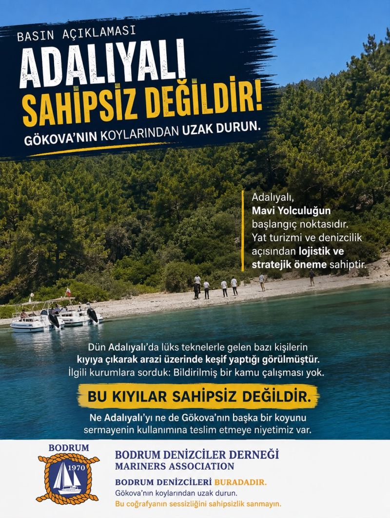 Gökova’nın Koylarından, Adayalı’dan Uzak Durun