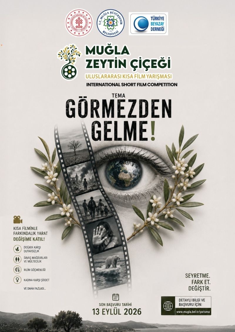 Zeytin Çiçeği Uluslararası Kısa Film Yarışması İçin Başvurular Başladı
