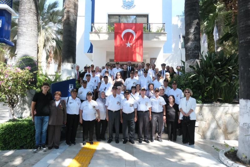 Bodrum’da 19 Eylül Gaziler Günü Törenle Kutlandı