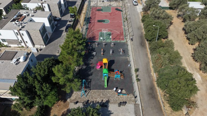 Bodrum’un Parkları Yenileniyor
