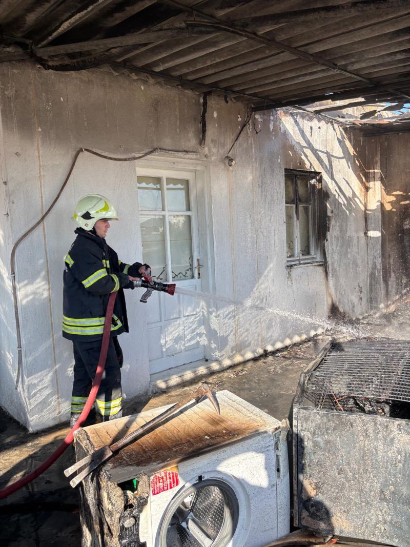 Bodrum’da Çıkan Yangın Maddi Hasarla Atlatıldı