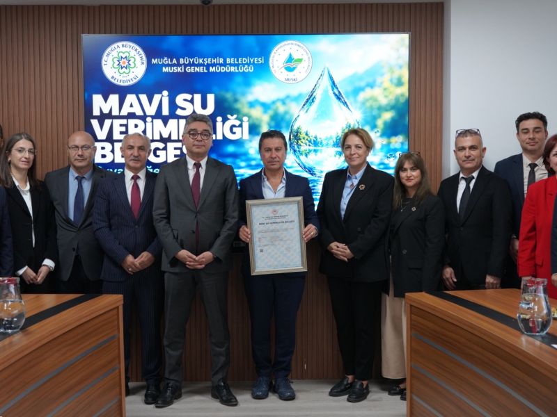 MUSKİ Mavi Belge’yi Alan İlk Kurumlardan Biri Oldu